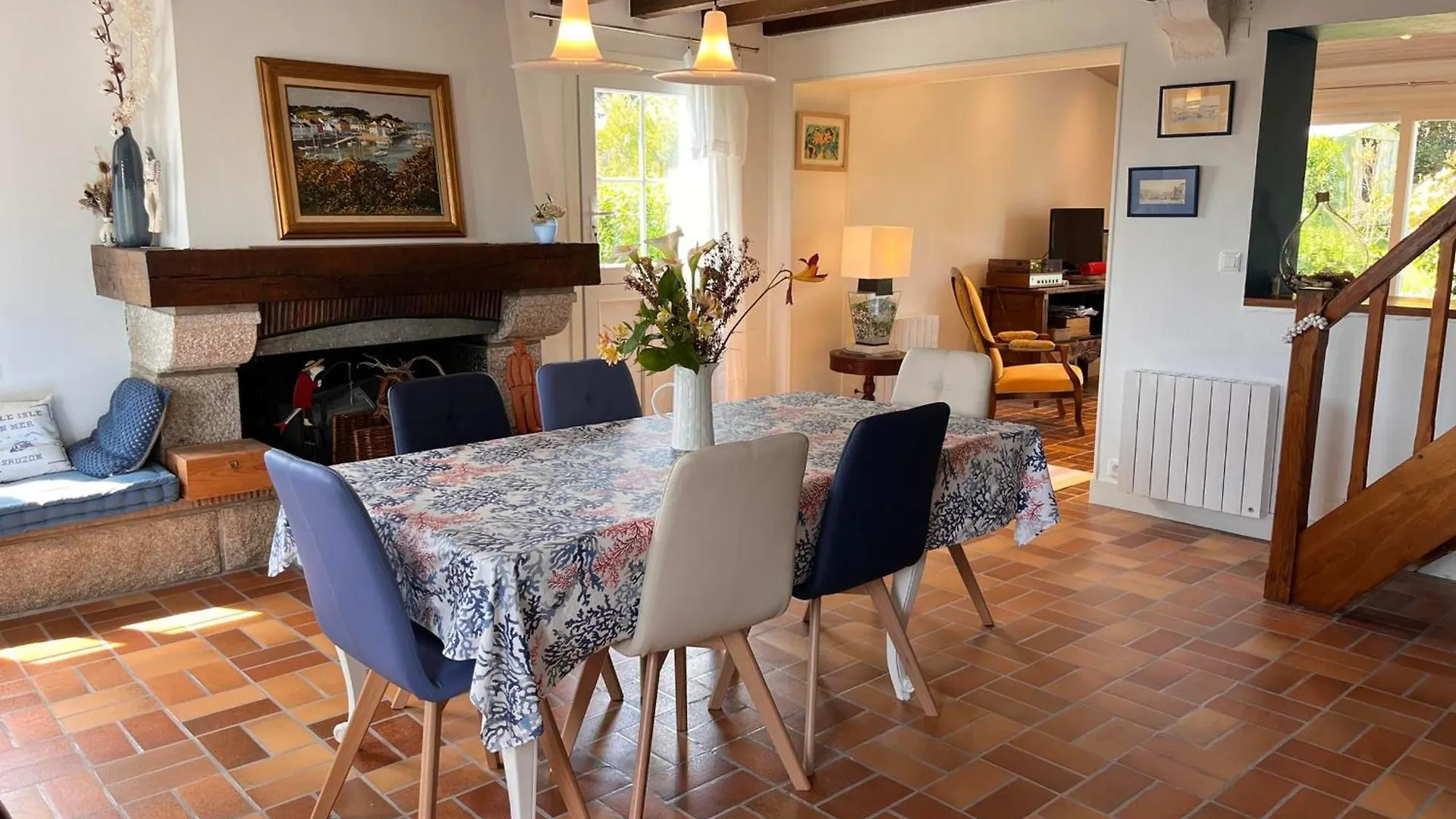 Maison Lumineuse A Sauzon Avec Grande Terrasse Et Jardin - Fr-1-418-269 Διαμέρισμα